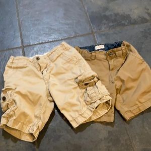 Boys khaki shorts